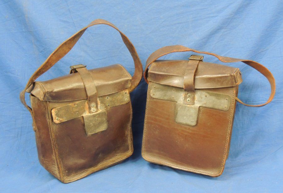 leather pannier bags